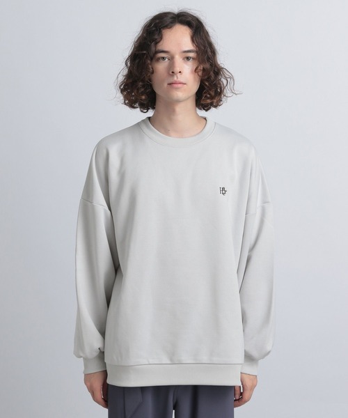 HARE(ハレ)の「HAREモノグラムロゴスウェット(HARE)(スウェット・メンズ・ライトグレー/ブルー/ブラック/グリーン・MEDIUM/SMALL)」の11枚目の写真