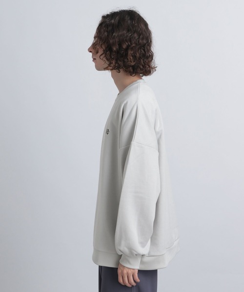 HARE(ハレ)の「HAREモノグラムロゴスウェット(HARE)(スウェット・メンズ・ライトグレー/ブルー/ブラック/グリーン・MEDIUM/SMALL)」の12枚目の写真