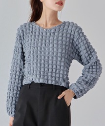BLUEEAST | ぽこぽこポップコーンブラウス(シャツ/ブラウス)