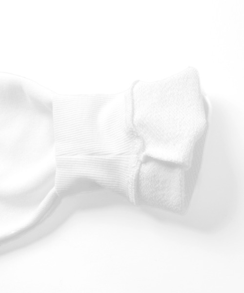 GLAZOS(グラソス)の「前ロゴプリント・ベストレイヤード風ビッグパーカー(パーカー・キッズ・ブラック/グリーン/ベージュ・170cm/160cm/140cm/150cm)」の13枚目の写真