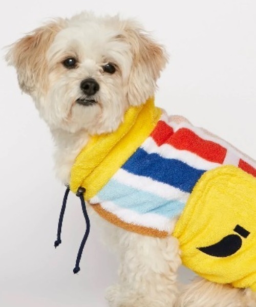 THE PAINTER'S WIFE（ザペインターズワイフ）の「PEGGY DOG BATHROBE MULTICOLOR（ペットウェア・メンズ・マルチ・XS）」の4枚目の写真