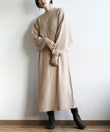 zootie | クロスニット ＆ ニットワンピース SET(ワンピース)