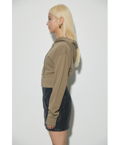 LAGUA GEM（ラグアジェム）の「ZIP SHORT PK パーカー（パーカー