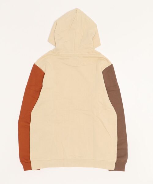 BRIXTON（ブリクストン）の「【BRIXTON】STITH HOOD FLEECE（パーカー・メンズ・ベージュ系/ネイビー系・MEDIUM/LARGE）」の3枚目の写真