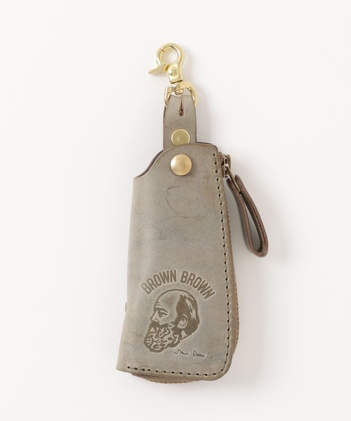 BrownBrown】ブラウンブラウン/Mr.Brownキーケース（ワックスレザー