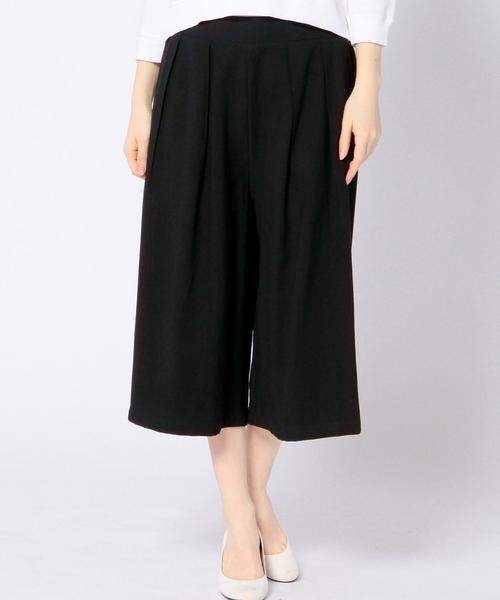 Another Edition（アナザーエディション）の「レーヨンポリエステルガウチョパンツ/AEBC R/P GAUCHO PT（その他パンツ・レディース・ブラック/ナチュラル/オリーブ・フリー）」の19枚目の写真