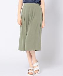 Another Edition | レーヨンポリエステルガウチョパンツ/AEBC R/P GAUCHO PT(その他パンツ)