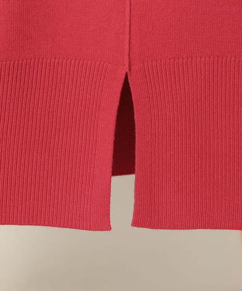 ITS'DEMO（イッツデモ）の「【多機能/洗濯機OK/毛玉バイバイ/Iラインで体系を拾わない/ヘビロテ】アンチピリングハイネックワンピース（ワンピース・レディース・オフホワイト/ブルー/ブラック/ライトパープル/ピンク系・00）」の6枚目の写真