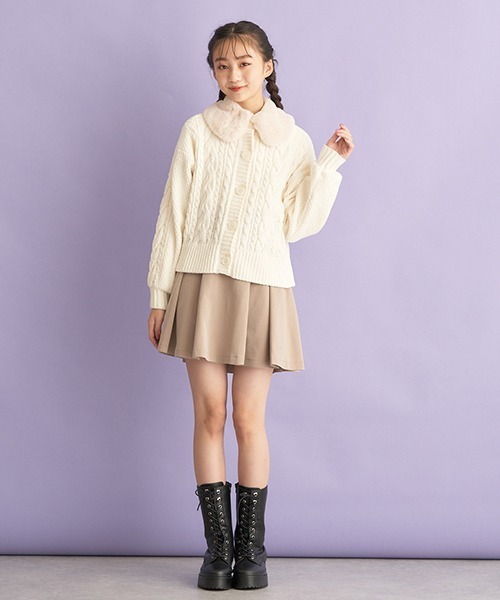 mezzo piano Junior（メゾピアノジュニア）の「ティペットつきモール