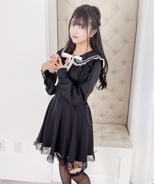 BPN ブラックピースナウ レディースシャツ コウモリ襟 Mサイズ 古着 BPN ブラックピースナウ レディースシャツ コウモリ襟 Mサイズ