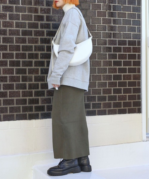 PBLIM（ページボーイリム）の「PAGEBOYLIM/オールドスクールスウェット（スウェット・レディース・ネイビー/グレー・MEDIUM/LARGE）」の9枚目の写真