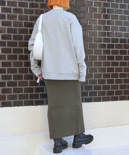 PBLIM（ページボーイリム）の「PAGEBOYLIM/オールドスクールスウェット（スウェット・レディース・ネイビー/グレー・MEDIUM/LARGE）」の10枚目の写真