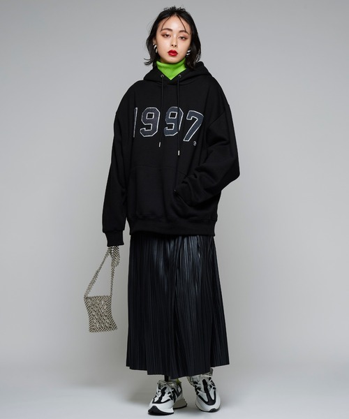 Narcissus(ナルシス)の「【Narcissus】プリーツロングスカート(スカート・レディース・シルバー/ブラック・FREE)」の14枚目の写真