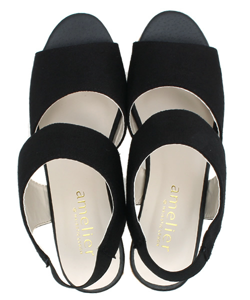 amelier MAJESTIC LEGON(アメリエルマジェスティックレゴン)の「ウェッジベルトサンダル(サンダル・レディース・オフホワイト/ネイビー/レッド/ブラック・SMALL/MEDIUM/LARGE)」の18枚目の写真