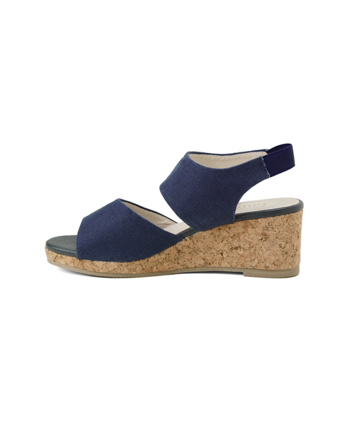 amelier MAJESTIC LEGON(アメリエルマジェスティックレゴン)の「ウェッジベルトサンダル(サンダル・レディース・オフホワイト/ネイビー/レッド/ブラック・SMALL/MEDIUM/LARGE)」の6枚目の写真