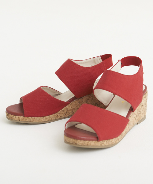 amelier MAJESTIC LEGON(アメリエルマジェスティックレゴン)の「ウェッジベルトサンダル(サンダル・レディース・オフホワイト/ネイビー/レッド/ブラック・SMALL/MEDIUM/LARGE)」の12枚目の写真