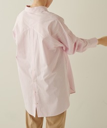 COLLAGE GALLARDAGALANTE | ストライプオーバーシャツ(シャツ/ブラウス)