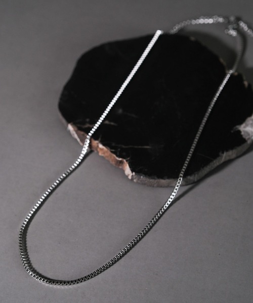 RAGEBLUE（レイジブルー）の「ステンレス/チェーンネックレス（ネックレス・メンズ・シルバー/ゴールド/シルバー系その他/ホワイト/オフホワイト/その他6/その他5・ONE SIZE/FREE）」の2枚目の写真