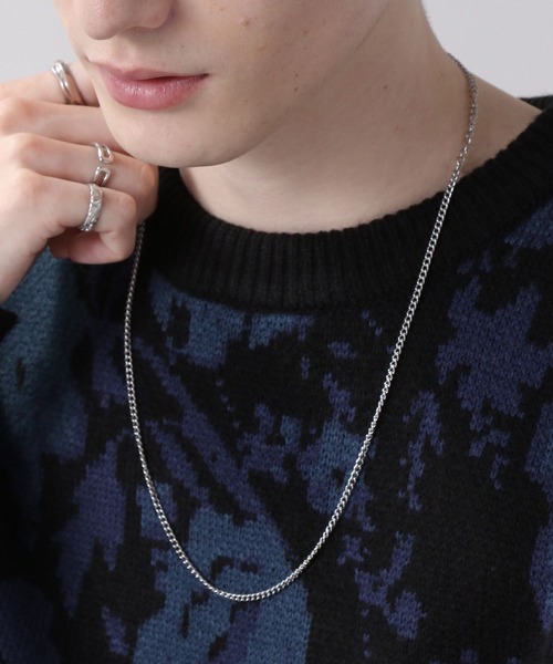 RAGEBLUE（レイジブルー）の「ステンレス/チェーンネックレス（ネックレス・メンズ・シルバー/ゴールド/シルバー系その他/ホワイト/オフホワイト/その他6/その他5・ONE SIZE/FREE）」の9枚目の写真