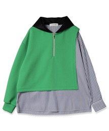 CULLNI（クルニ）の「23-SS-035 / High Count Cotton Shirt Docking