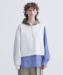 CULLNI（クルニ）の「23-SS-035 / High Count Cotton Shirt Docking