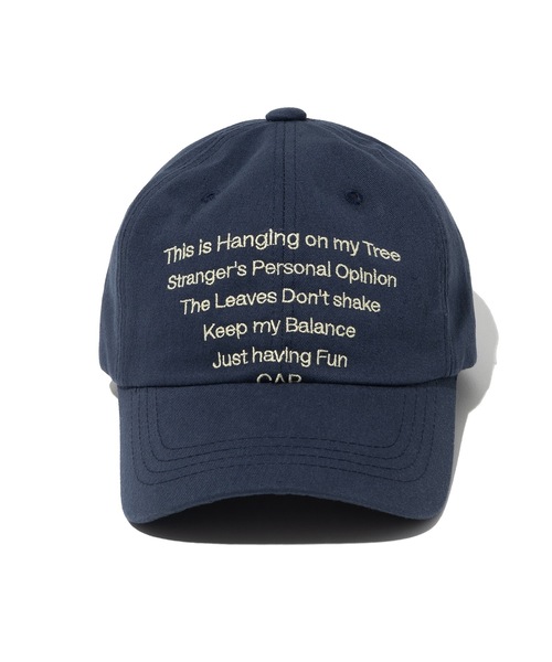 Millo Archive(ミロ アーカイブ)の「【millo 】リカバリーダミーボールキャップ / Recovery Dummy Ball Cap(キャップ・レディース・チャコール/ネイビー/クリアグリーン/グレイッシュブルー・FREE)」の3枚目の写真