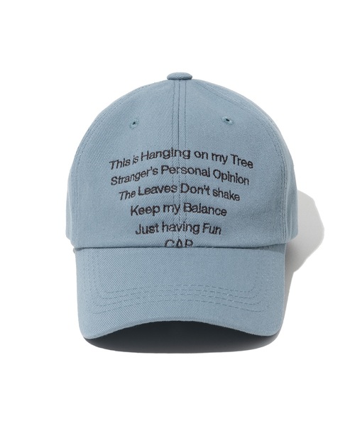 Millo Archive(ミロ アーカイブ)の「【millo 】リカバリーダミーボールキャップ / Recovery Dummy Ball Cap(キャップ・レディース・チャコール/ネイビー/クリアグリーン/グレイッシュブルー・FREE)」の4枚目の写真