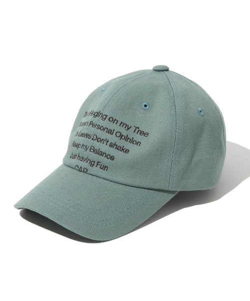 Millo Archive(ミロ アーカイブ)の「【millo 】リカバリーダミーボールキャップ / Recovery Dummy Ball Cap(キャップ・レディース・チャコール/ネイビー/クリアグリーン/グレイッシュブルー・FREE)」の11枚目の写真