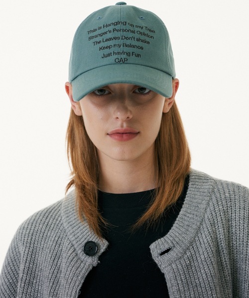 Millo Archive(ミロ アーカイブ)の「【millo 】リカバリーダミーボールキャップ / Recovery Dummy Ball Cap(キャップ・レディース・チャコール/ネイビー/クリアグリーン/グレイッシュブルー・FREE)」の16枚目の写真
