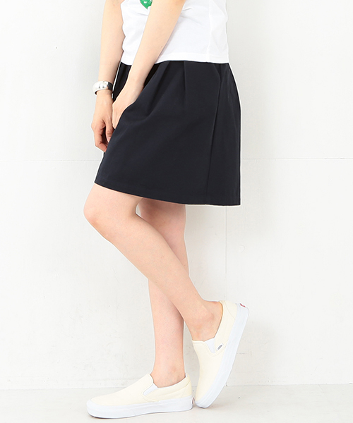 BEAMS BOY（ビームスボーイ）の「◎BEAMS BOY / チノプリーツショーツ（チノパンツ・レディース・ベージュ/オリーブ/ネイビー・ONE SIZE）」の18枚目の写真