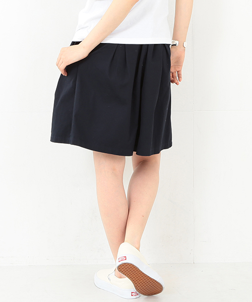 BEAMS BOY（ビームスボーイ）の「◎BEAMS BOY / チノプリーツショーツ（チノパンツ・レディース・ベージュ/オリーブ/ネイビー・ONE SIZE）」の19枚目の写真