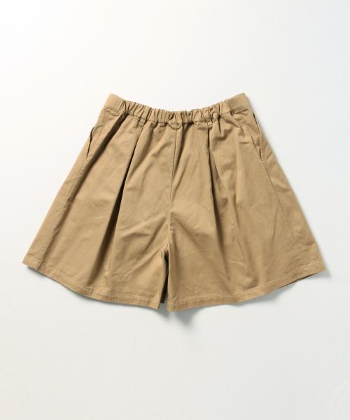 BEAMS BOY（ビームスボーイ）の「◎BEAMS BOY / チノプリーツショーツ（チノパンツ・レディース・ベージュ/オリーブ/ネイビー・ONE SIZE）」の13枚目の写真