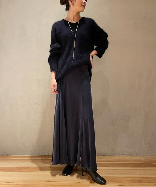 Plage Washable Fibril ロングスカート　34 追加》Washable Fibril ロングスカート 3（ロング・マキシ丈