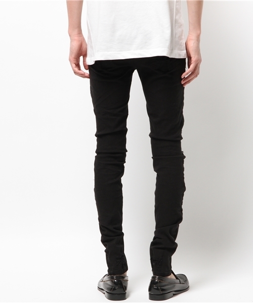DANKE SCHON(ダンケシェーン)の「DankeSchon/ダンケシェーン/Damege Skinny RepairPants(その他パンツ・メンズ・ブラック/ホワイト/ブルー/ブラック系その他・MEDIUM/X-LARGE/LARGE/SMALL/XL)」の6枚目の写真
