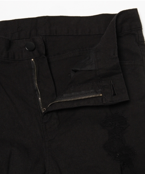 DANKE SCHON(ダンケシェーン)の「DankeSchon/ダンケシェーン/Damege Skinny RepairPants(その他パンツ・メンズ・ブラック/ホワイト/ブルー/ブラック系その他・MEDIUM/X-LARGE/LARGE/SMALL/XL)」の12枚目の写真