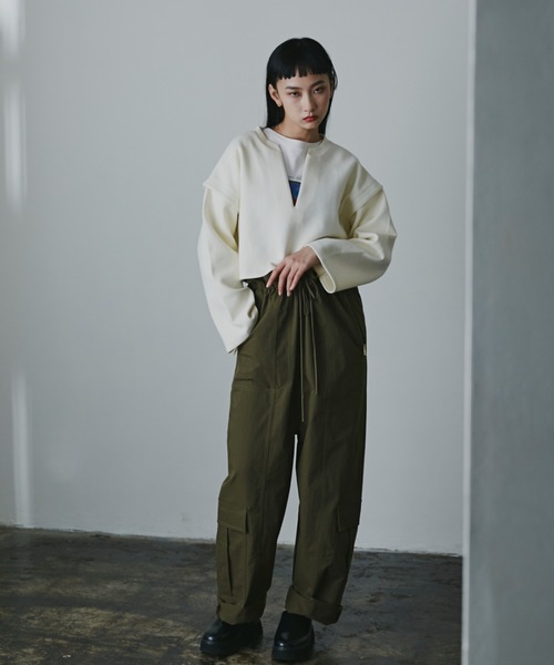 ROSE BUD（ローズバッド）の「クロップドプルオーバー（Tシャツ