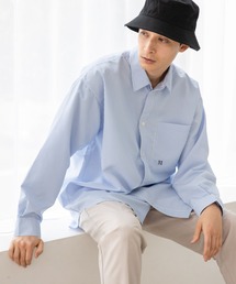 LAKOLE | ナンバリング刺繍ストライプシャツ / 185918(シャツ/ブラウス)