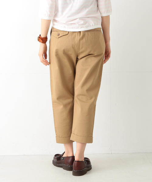 BEAMS BOY ペグトップパンツ BEAMS BOY（ビームスボーイ）の「BEAMS BOY / チノ ペグトップ
