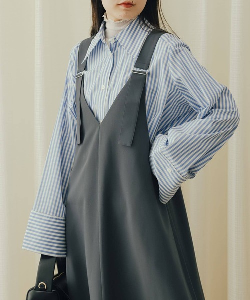 SENSE OF PLACE by URBAN RESEARCH（センスオブプレイスバイアーバンリサーチ）の「ワイドスリーブシャツ（シャツ/ブラウス・レディース・その他1/その他2/オフホワイト・ONE）」の3枚目の写真