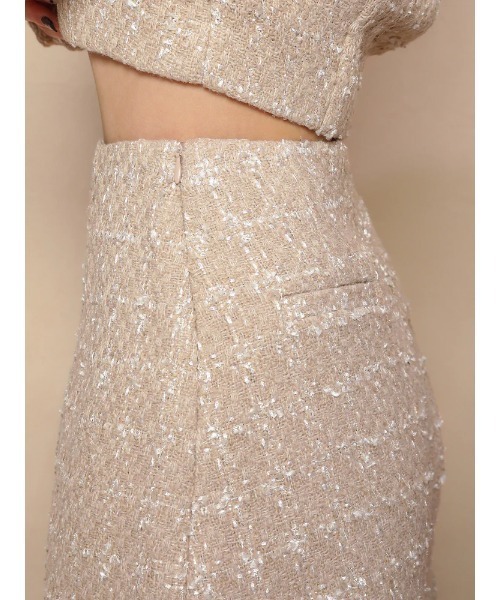 Darich（ダーリッチ）の「スプリングツイードハイウエストショートパンツ（その他パンツ・レディース・ベージュ/ピンク/ミント・M/S）」の12枚目の写真