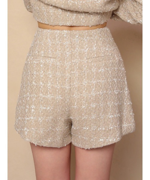Darich（ダーリッチ）の「スプリングツイードハイウエストショートパンツ（その他パンツ・レディース・ベージュ/ピンク/ミント・M/S）」の14枚目の写真