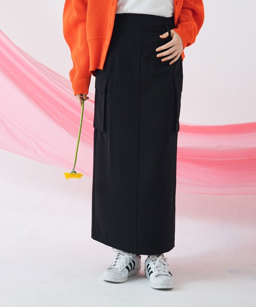 bohmal（ボマール）の「ワークストレートスカート（スカート・レディース・アイボリー/ブラック・MEDIUM）」の21枚目の写真