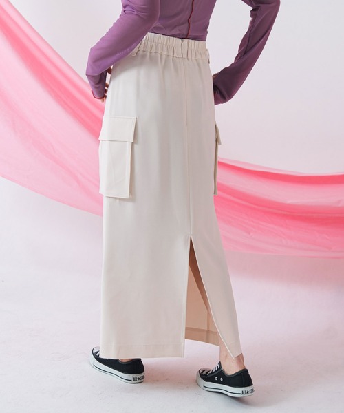 bohmal（ボマール）の「ワークストレートスカート（スカート・レディース・アイボリー/ブラック・MEDIUM）」の19枚目の写真