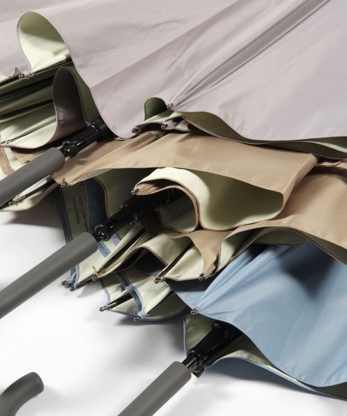 GLOBAL WORK(グローバルワーク)の「晴雨兼用長傘/174703(長傘・レディース・ライトベージュ/ライトブルー/ブラック/ライトグレー・FREE)」の16枚目の写真