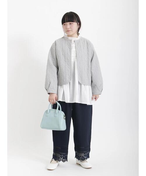 Samansa Mos2（サマンサ モスモス）の「2WAYボストンショルダーバッグ（ハンドバッグ・レディース・ブラック/オフホワイト/ブルー・ﾌﾘ-）」の18枚目の写真