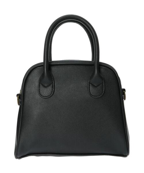 Samansa Mos2（サマンサ モスモス）の「2WAYボストンショルダーバッグ（ハンドバッグ・レディース・ブラック/オフホワイト/ブルー・ﾌﾘ-）」の22枚目の写真