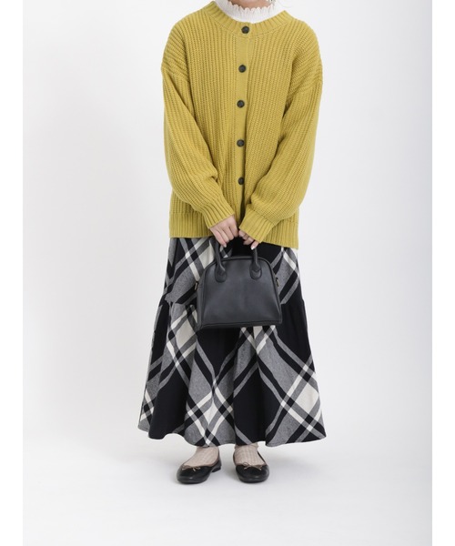 Samansa Mos2（サマンサ モスモス）の「2WAYボストンショルダーバッグ（ハンドバッグ・レディース・ブラック/オフホワイト/ブルー・ﾌﾘ-）」の7枚目の写真