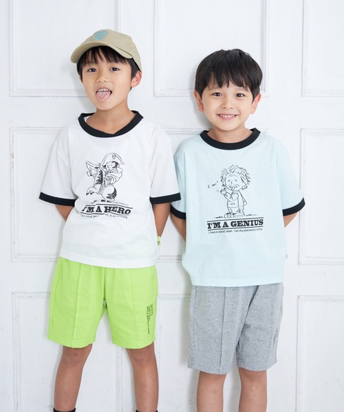 MAKE YOUR DAY（メイクユアデイ）の「カラバリカットソー5分丈パンツ■80～140cm（その他パンツ・キッズ・オレンジ/ピンク/レモンイエロー/ターコイズブルー/グレー・80/90/100/110/120/130/140）」の9枚目の写真