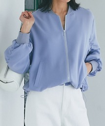程よいシアー感でロングシーズン活躍/ジョーゼットMA-1