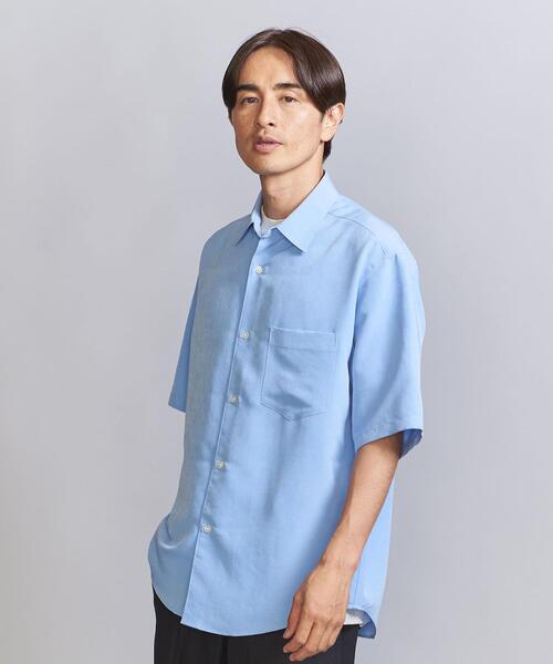 新品未使用 BEAUTY&YOUTH シルキータッチ 半袖シャツ BEAUTY&YOUTH UNITED ARROWS（ビューティーアンドユース